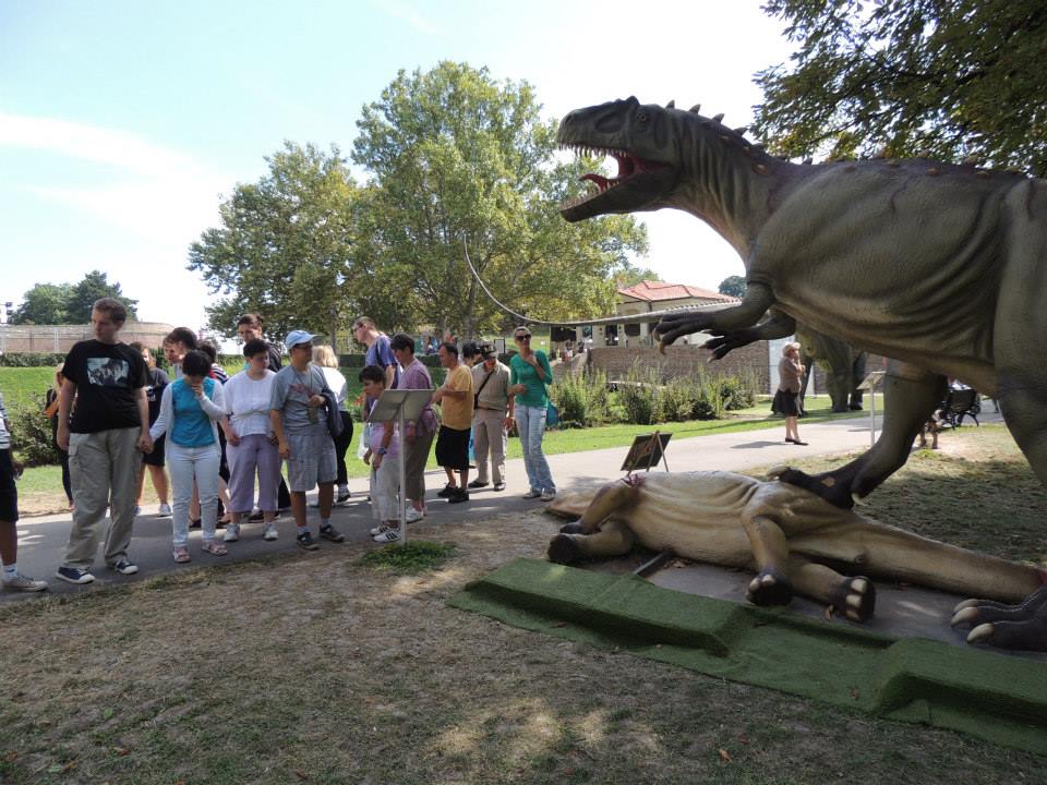 Izložba dinosaura na Kelemegdanskoj tvrđavi