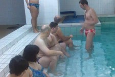 Korisnici DB “Kornelije” na obuci plivanja